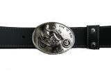 Motoristični pas Live to ride, širine 4cm